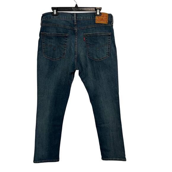 Levi’s 511 Jeans 36X30* Medium Wash Denim Distressed Faded Slim Fit Classic - Picture 1 of 13
